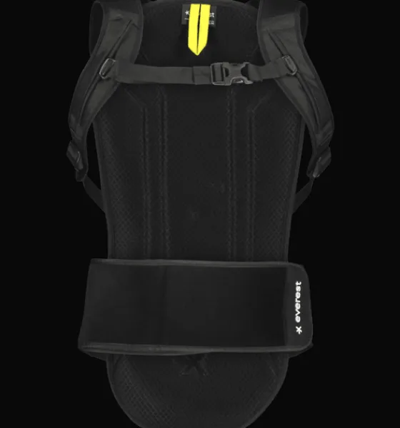 Everest Outdoor Ryggskydd<Back Protection BLACK/YELLOW