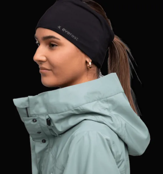 Everest Outdoor Mössor & Pannband<Frostisen Headband BLACK