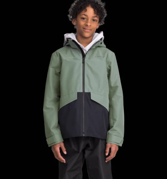 Everest Outdoor Tunna Jackor | Regnjackor<J Allround Jacket KHAKI GREEN/BLACK