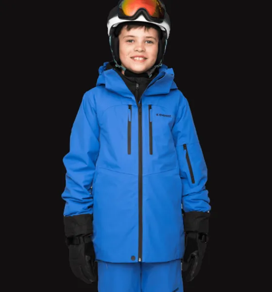 Everest Outdoor Varma Jackor | Skidjackor<J Alpine Jkt AZURE BLUE