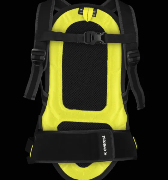 Everest Outdoor Ryggskydd<J Back Protection BLACK/YELLOW