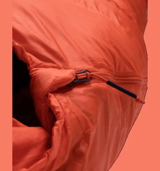 Everest Outdoor Sovsäckar<J Base Camp 400 DARK ORANGE/BLACK