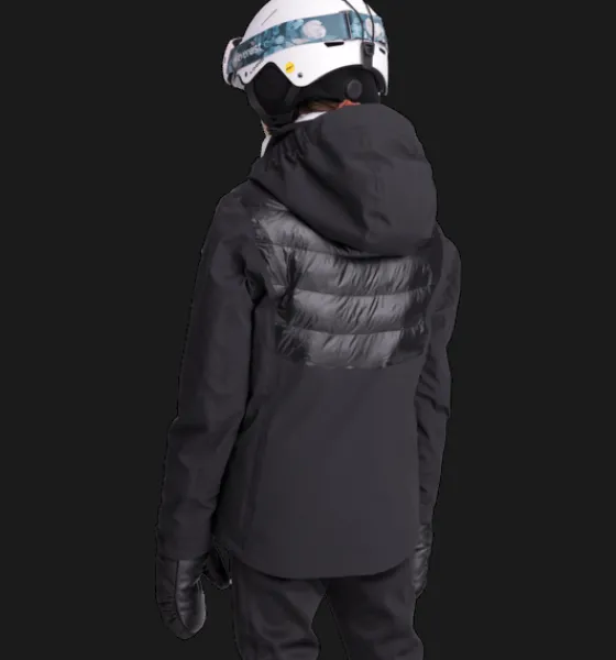 Everest Outdoor Varma Jackor | Skidjackor<J Flow Softshell Jacket BLACK SHINY