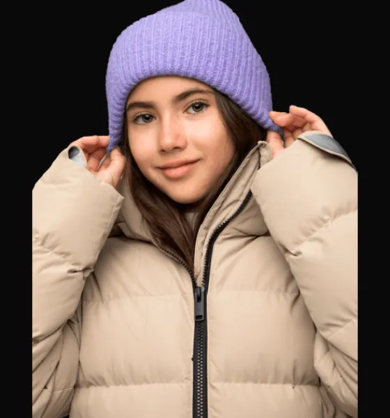 Everest Outdoor Mössor & Pannband | Mössor<J Heavy Knit Beanie SOFT LAVENDER