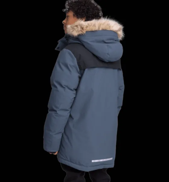 Everest Outdoor Varma Jackor<J Kong Parka WHALE BLUE/BLACK