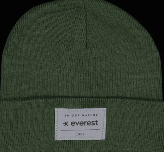 Everest Outdoor Mössor & Pannband | Mössor<J Ref Beanie DK GREEN