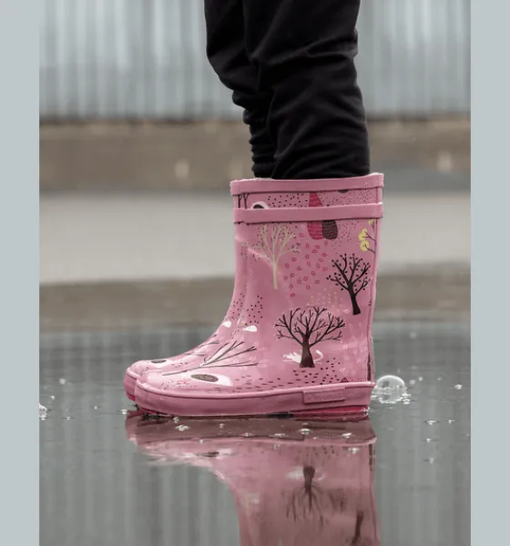 Everest Outdoor Gummistövlar<K Mfn Rubber Boot WILD ROSE