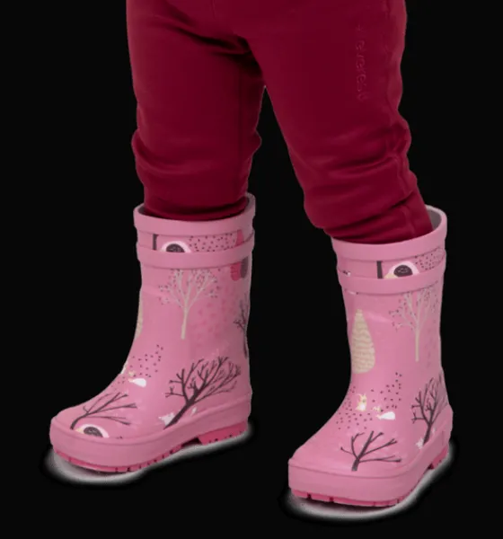 Everest Outdoor Gummistövlar<K Mfn Rubber Boot WILD ROSE