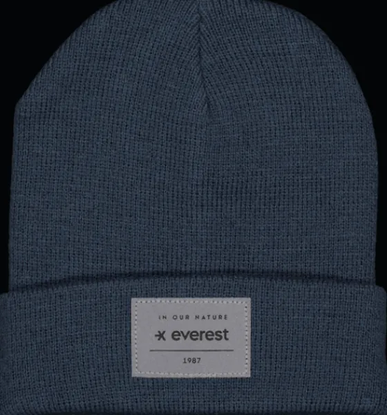 Everest Outdoor Mössor & Pannband | Mössor<K Reflective Knit Beanie WHALE BLUE