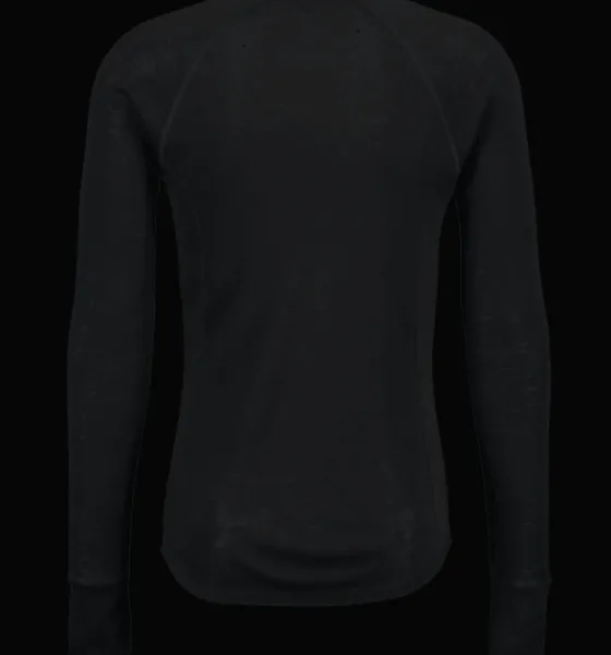 Everest Outdoor Tröjor & T-Shirts<M 100 Wool Sht BLACK