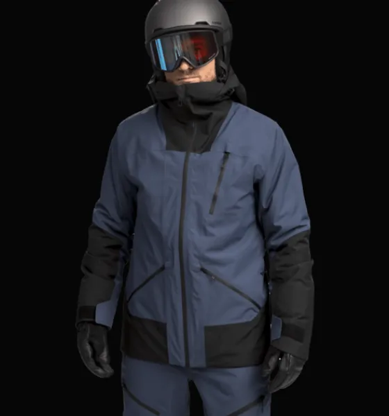 Everest Outdoor Varma Jackor | Skidjackor<M Alpine Jacket NAVY/BLACK