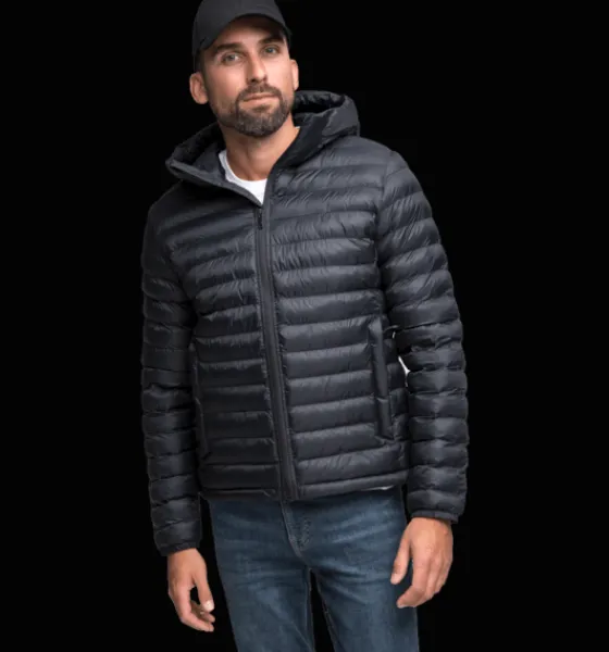 Everest Outdoor Varma Jackor | Tunna Jackor<M Liner Hood Jacket BLACK