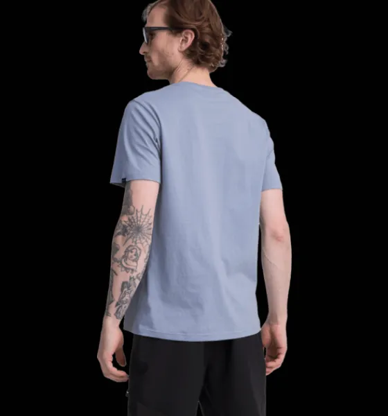 Everest Outdoor Tröjor & T-Shirts<M Outdoor Tee BLUE FOG