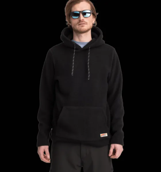 Everest Outdoor Tröjor & T-Shirts | Tröjor<M Pile Hoodie BLACK