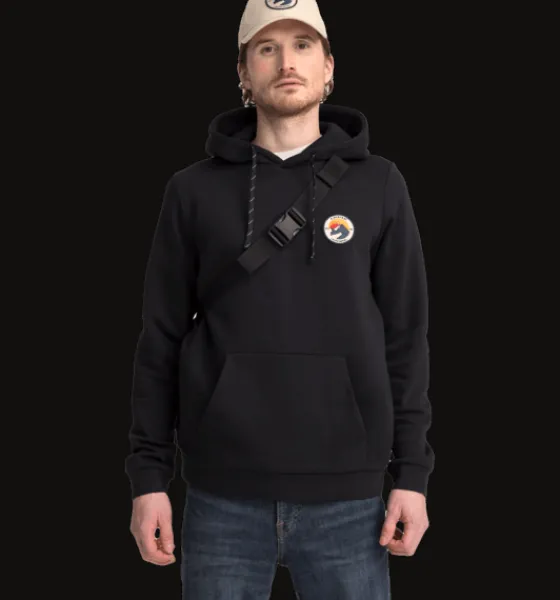 Everest Outdoor Tröjor & T-Shirts | Tröjor<M Recline Hood BLACK