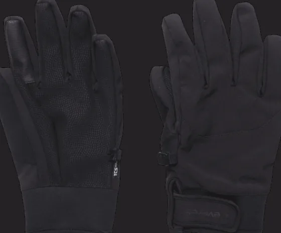 Everest Outdoor Handskar & Vantar<U Wind Glove BLACK