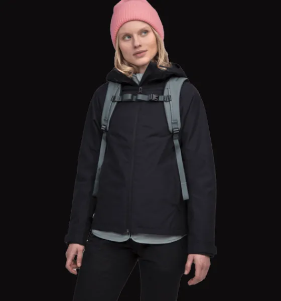 Everest Outdoor Regnjackor | Tunna jackor<W Allround Jacket 2 BLACK