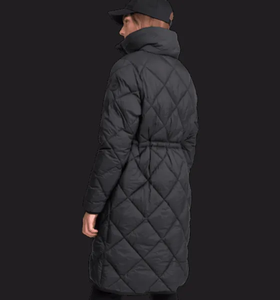 Everest Outdoor Varma jackor<W Amaro Coat BLACK