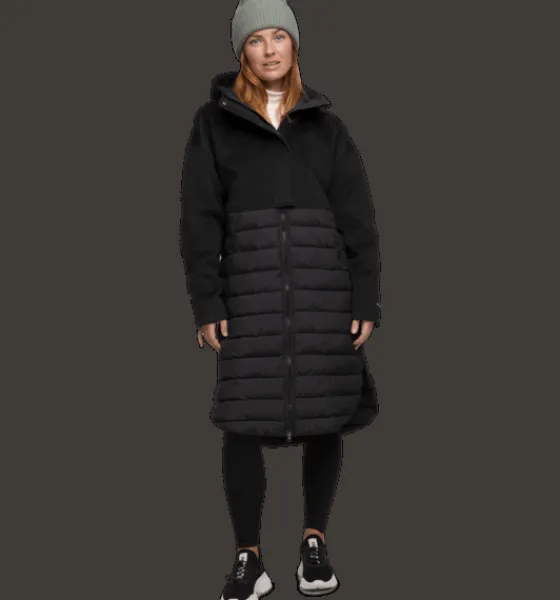 Everest Outdoor Varma jackor | Tunna jackor<W Edith Coat BLACK