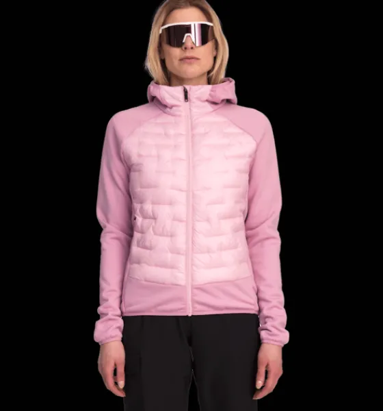 Everest Outdoor Tröjor & T-Shirts | Tunna jackor<W Hybrid Jkt 2 PINK