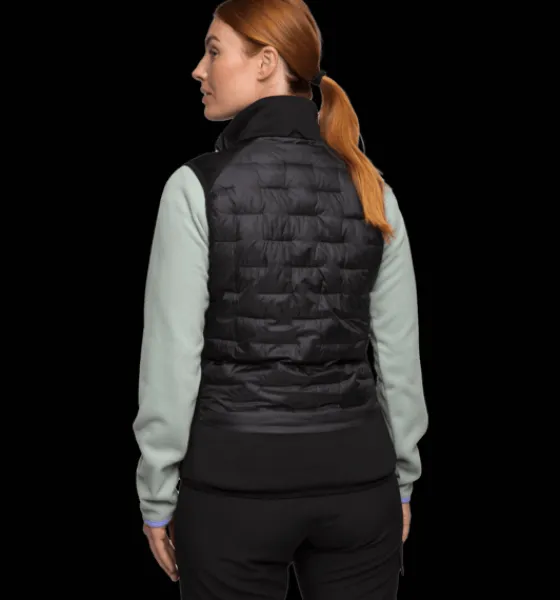 Everest Outdoor Västar<W Hybrid Vest BLACK