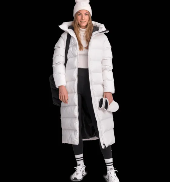 Everest Outdoor Varma jackor<W Juneau Coat CLOUD WHITE