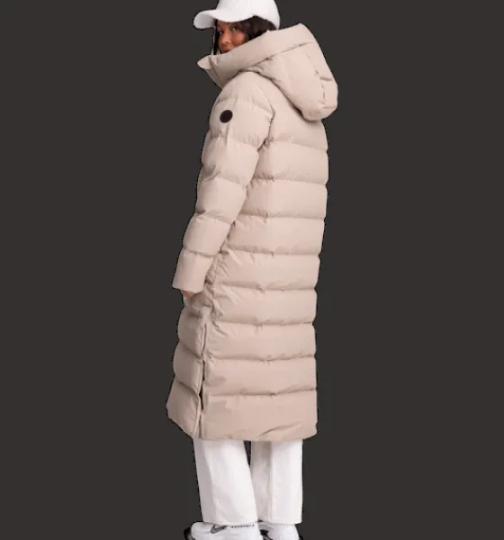 Everest Outdoor Varma jackor<W Juneau Coat SOFT BEIGE