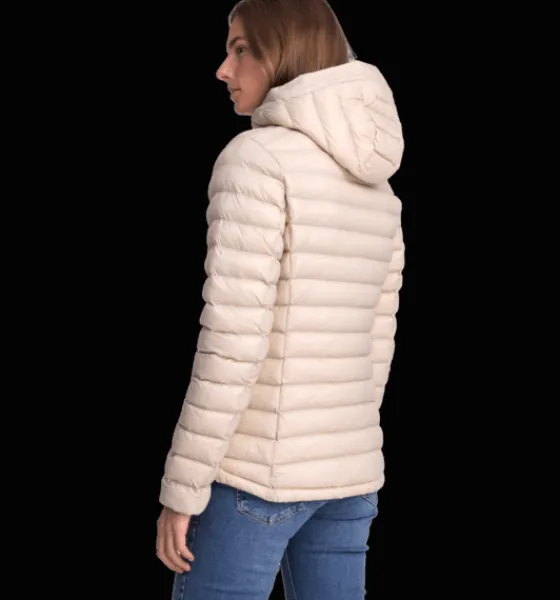 Everest Outdoor Varma jackor | Tunna jackor<W Liner Hood Jacket LIGHT BEIGE