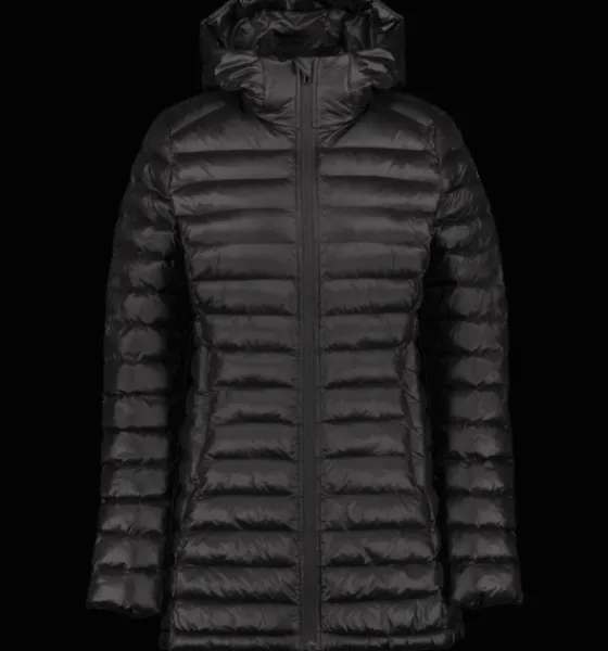 Everest Outdoor Varma jackor | Tunna jackor<W Liner Mid Coat BLACK