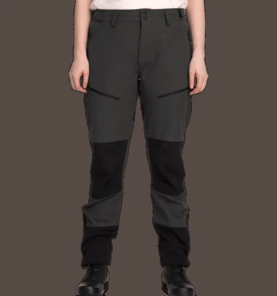 Everest Outdoor Vandringsbyxor | Vandringsbyxor<W Performance Pant 2 DK GREEN
