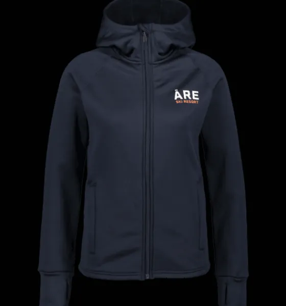 Everest Outdoor Tröjor & T-Shirts | Tröjor<W Stretch Hood åre NAVY